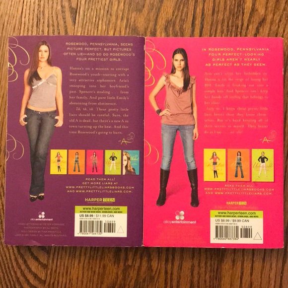 Pretty Little Liars Books Set of 4 by Sara Shepard - Picture 2 of 5